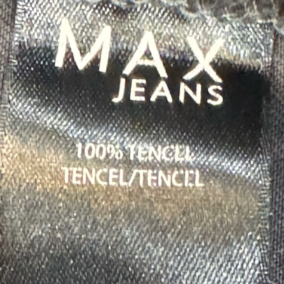 Max Jeans Dark Gray vest chic layering open front waist tie, in size small - Picture 7 of 10